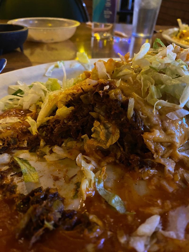 Chimichanga Enchilada Style