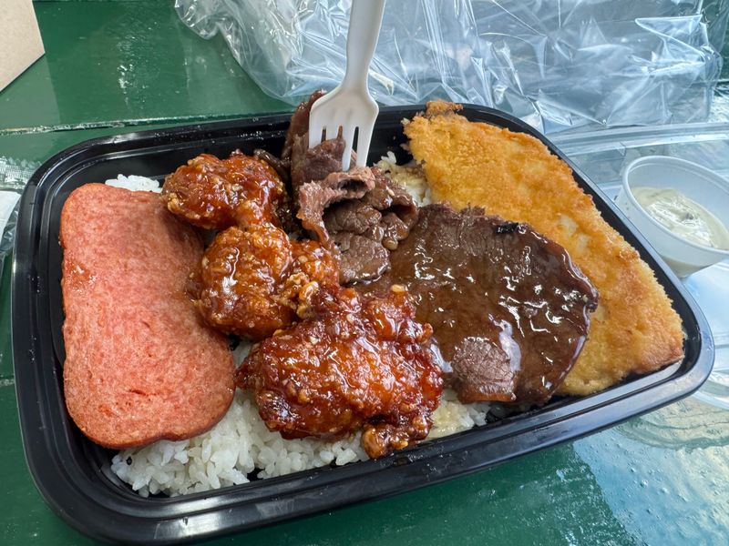 Spam and Eggs Breakfast