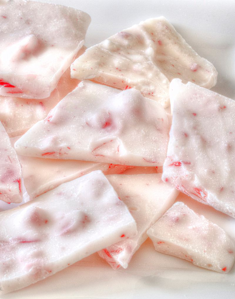 Peppermint bark