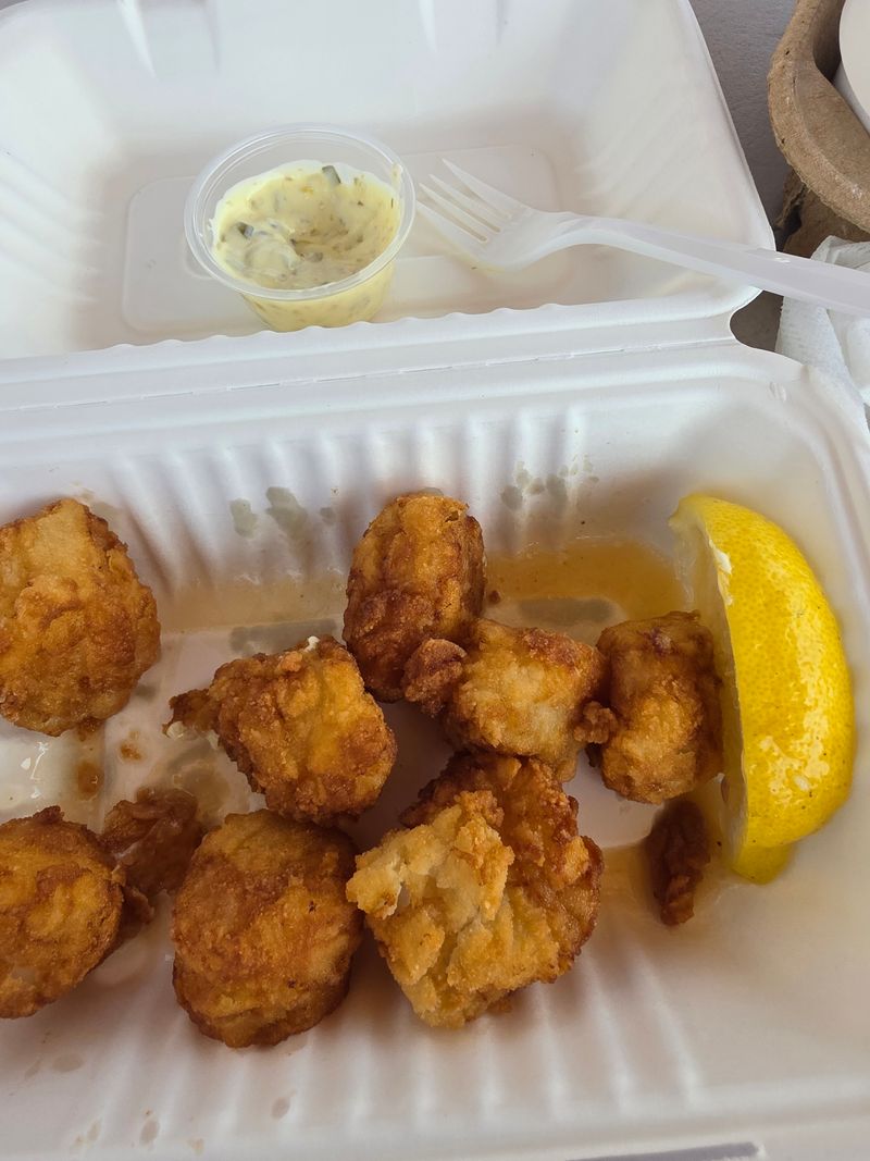 Fried Scallop Platter
