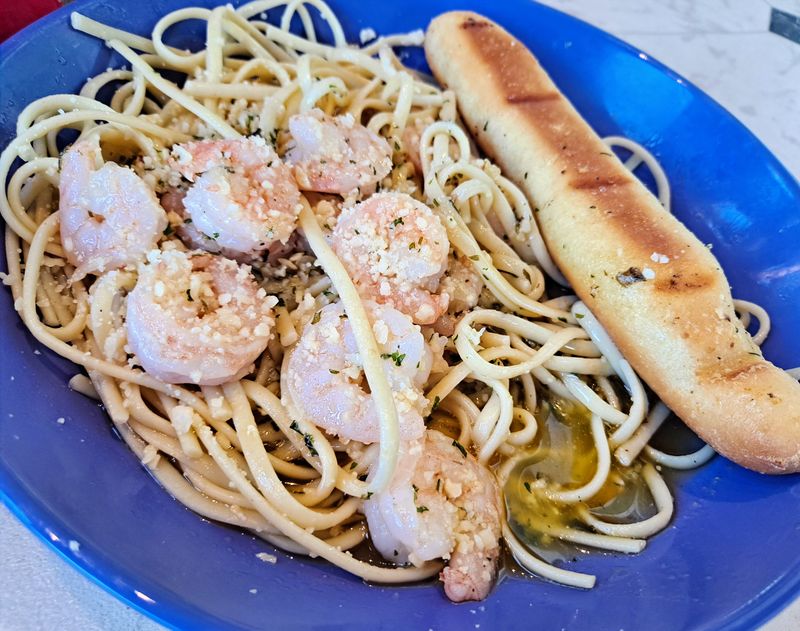 Shrimp Scampi, Garlic and Good Vibes