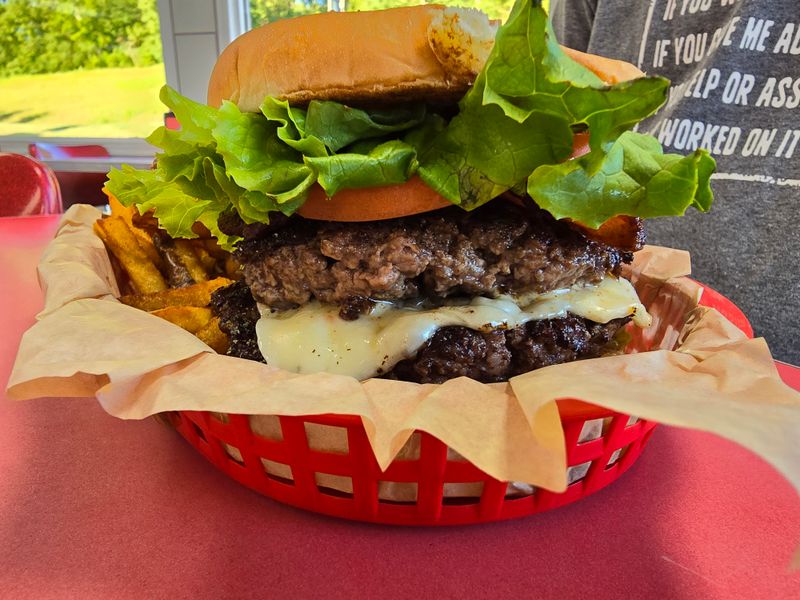 The Best Old-School Drive-In in Every State for Burgers, Fries, and Nostalgia 5 CJ's Butcher Boy Burgers - Russellville, Arkansas