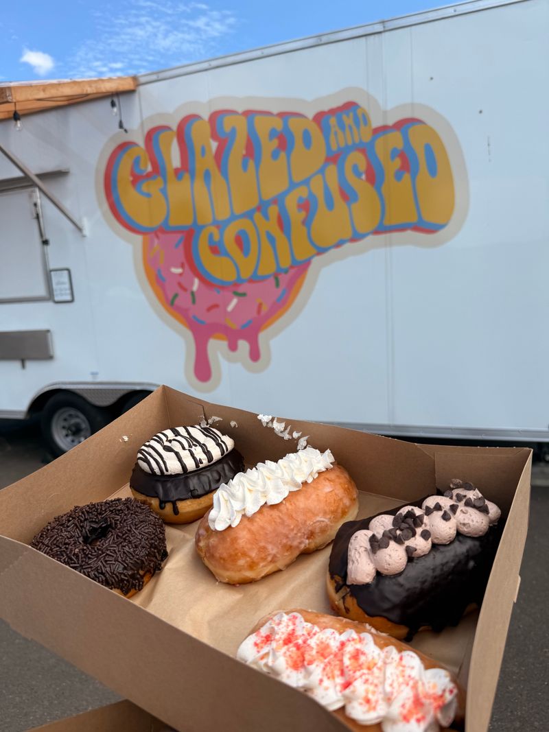 Glazed and Confused Mini Donuts -