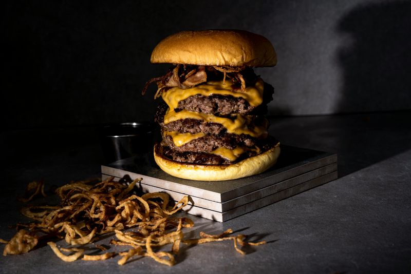 22 Restaurant Menu Items That Feel Like a Dare to Order 23 Giant burger