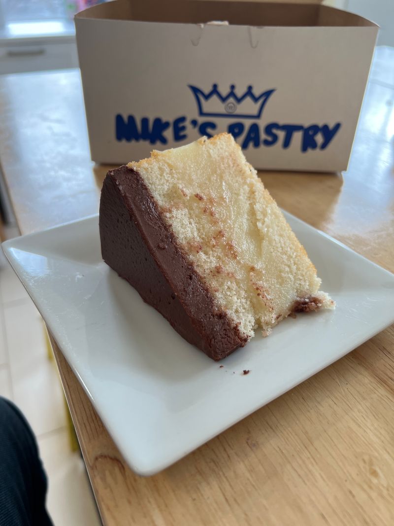 Boston Cream Pie Slice