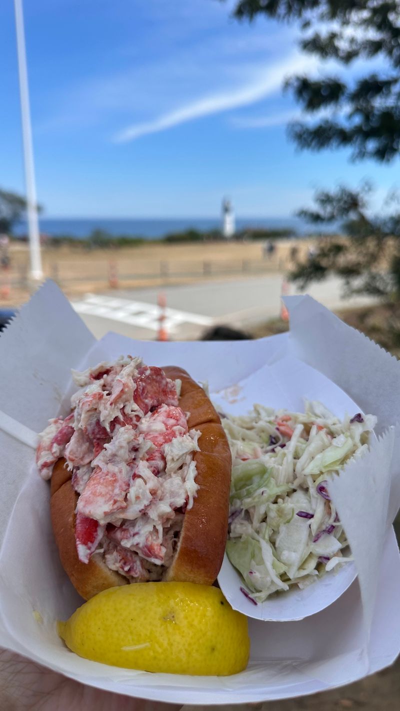 I Traveled Across Maine To Taste 10 Lobster Roll Shacks And 3 Were Worth A Second Trip 9 Bite into Maine - Cape Elizabeth, Maine