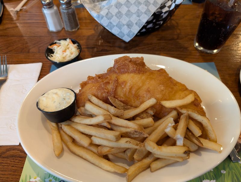 This Rhode Island Comfort Food Spot Serves Portions That Make First-Timers Double-Take 5 Fish and Chips Feast