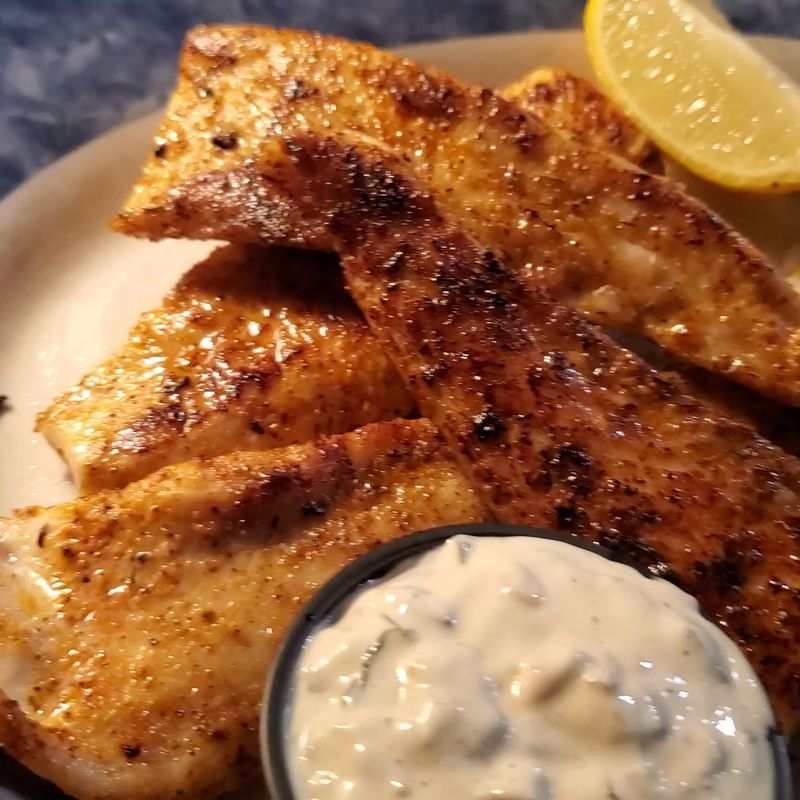 Blackened Grouper Sandwich