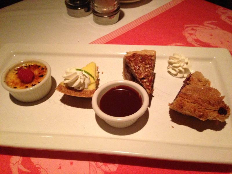 Dessert sampler
