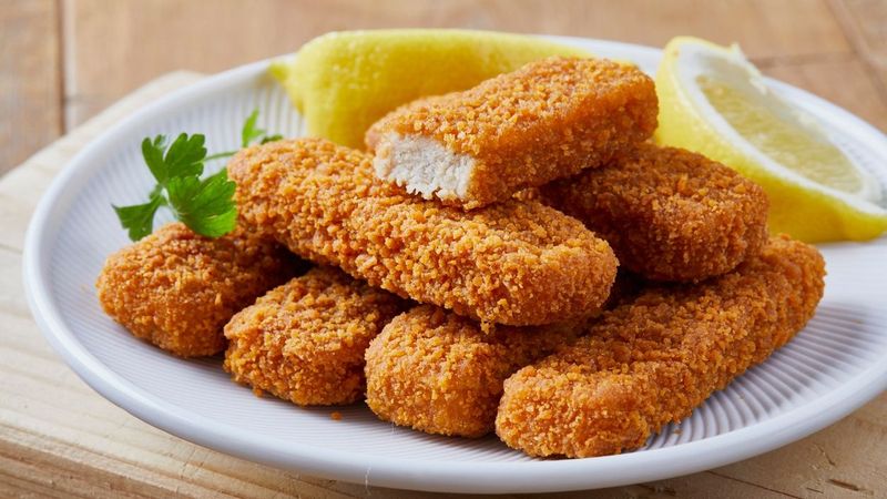 Frozen fish sticks