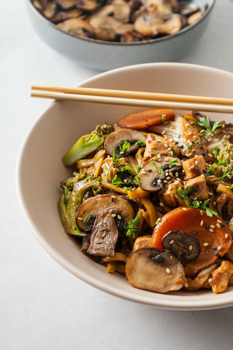 Frozen stir fry