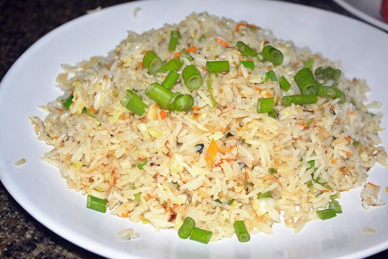Frozen fried rice