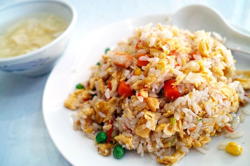 Frozen fried rice