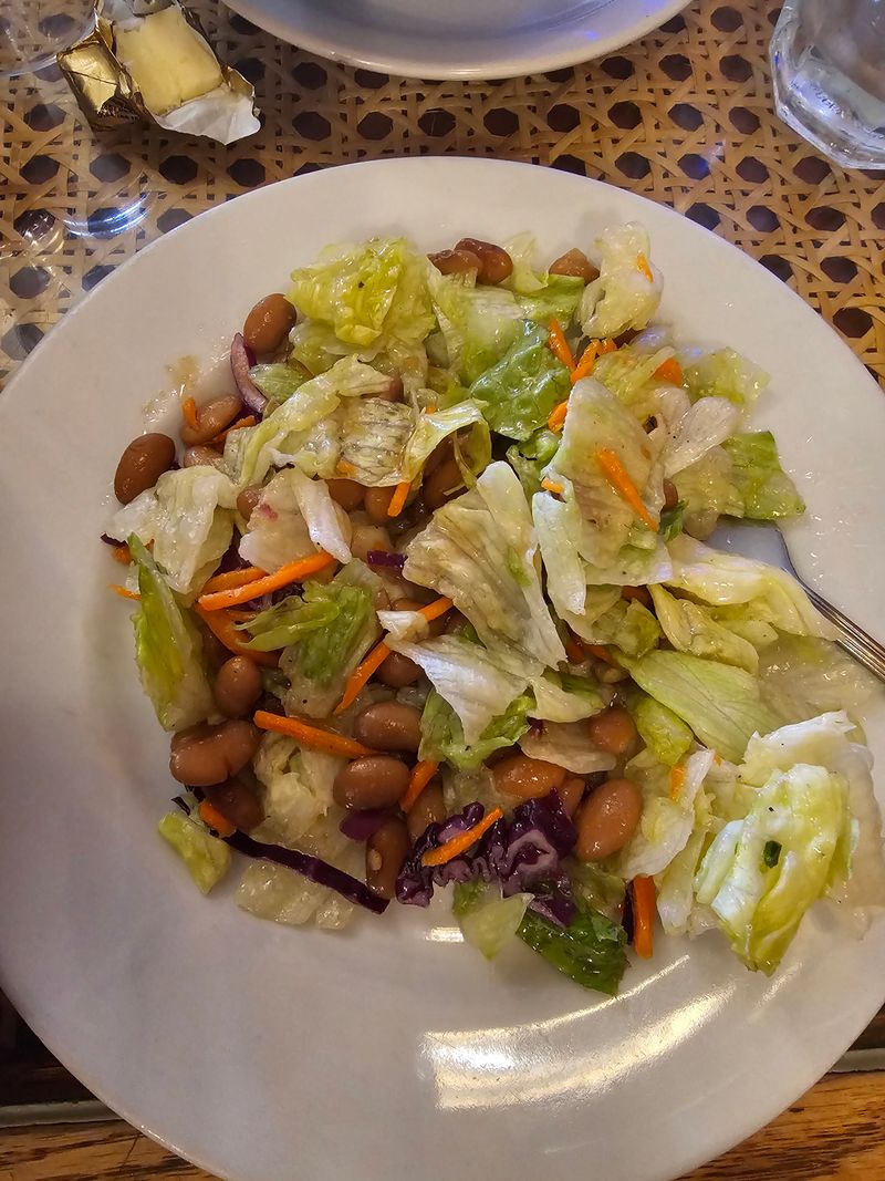 Bean Salad on the Greens