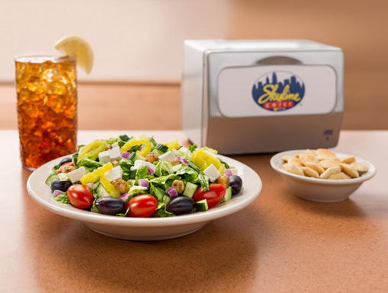 Greek Salad And A Bowl