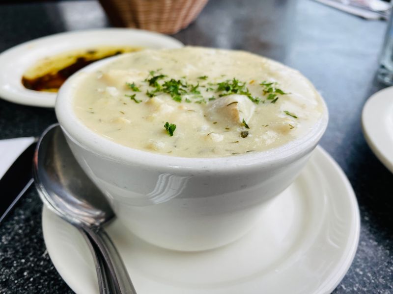 Seafood Chowder That Warms The Dockside Air