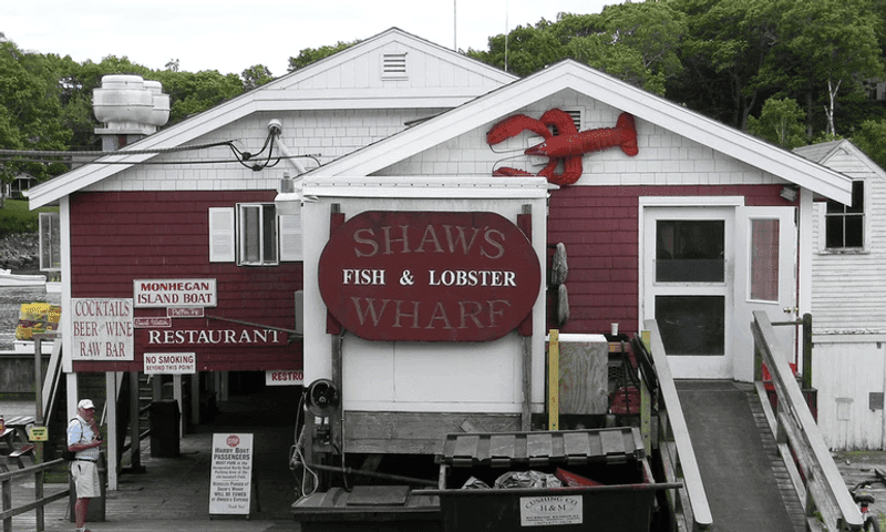 Shaw's Fish & Lobster Wharf - New Harbor, Maine
