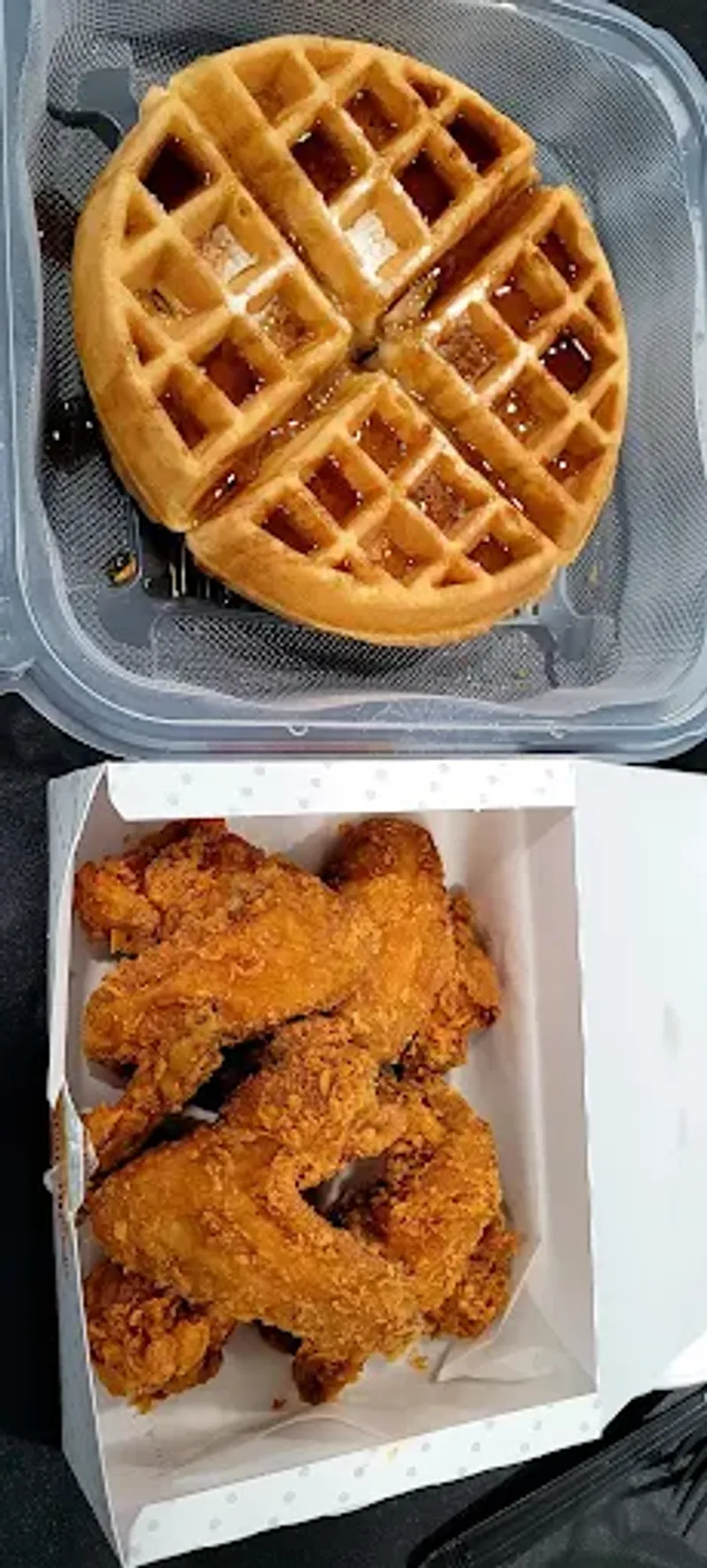 Buttermilk Tenders With Waffle Fries
