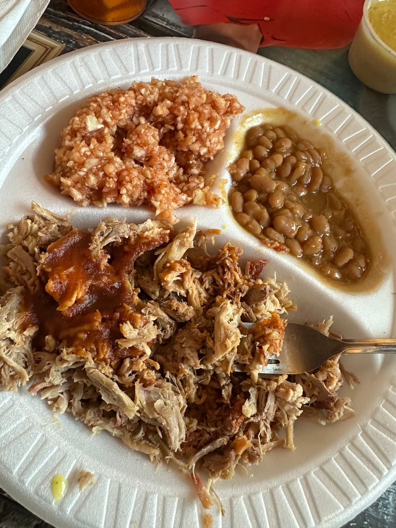 This North Carolina BBQ Lodge Serves Pulled Pork The Old Way Locals Say Is Worth The Drive 5 Red Slaw and White Slaw Choices