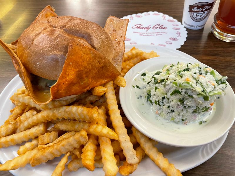 The Best Old-School Drive-In in Every State for Burgers, Fries, and Nostalgia 7 Shady Glen Restaurant and Ice Cream Parlor - Manchester, Connecticut