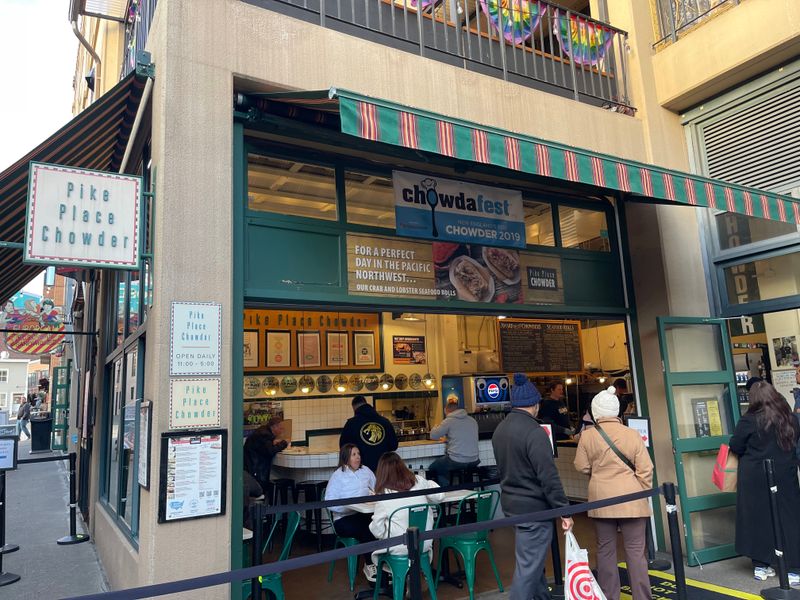 17 Coastal Seafood Shacks Across America Serving Fried Shrimp Baskets Worth the Drive 15 Pike Place Chowder - Pike Place Market - Seattle, Washington