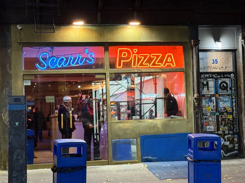 11 New York Slice Counters That Never Stop Moving After 5 PM 3 Scarr’s Pizza - New York, New York