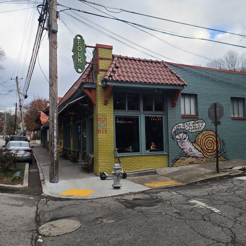 Folk Art Restaurant Inman Park - Atlanta, Georgia