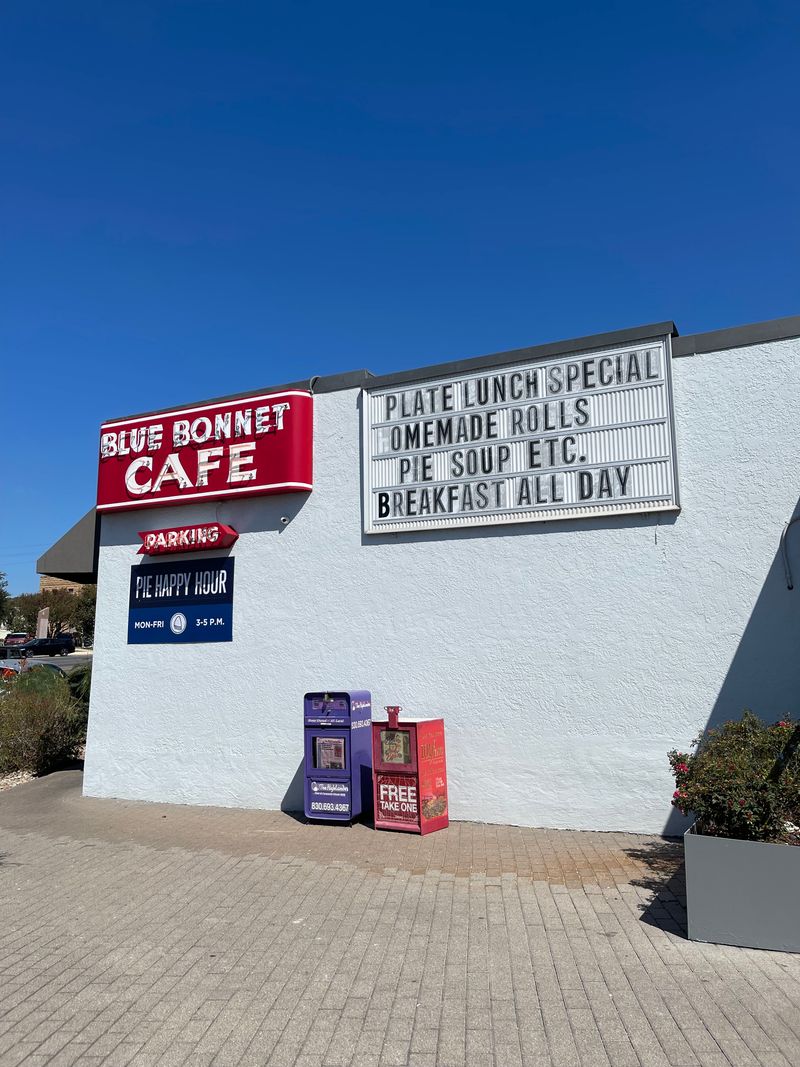 Blue Bonnet Cafe - Marble Falls, Texas