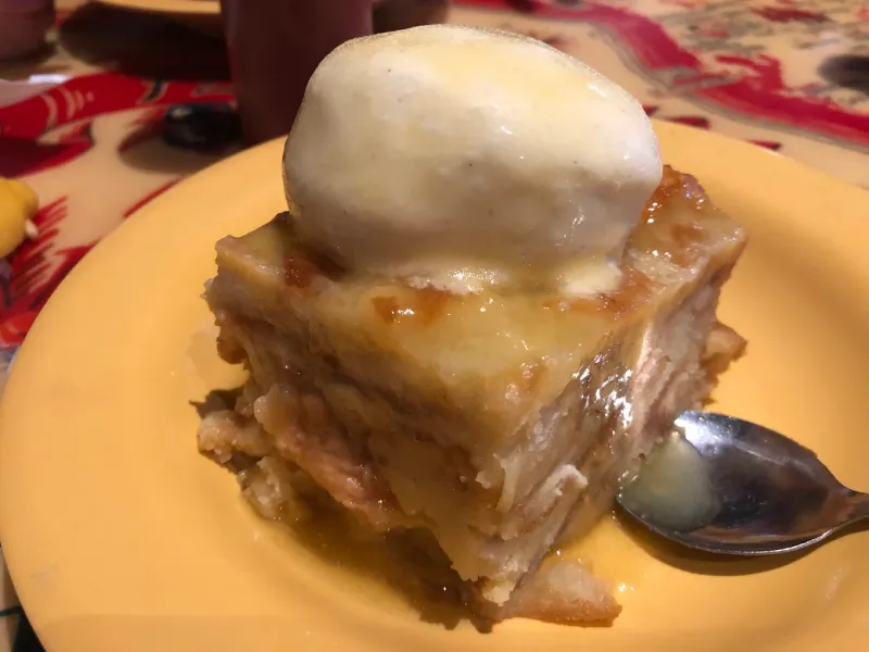 Bourbon Bread Pudding, Warm and Indulgent