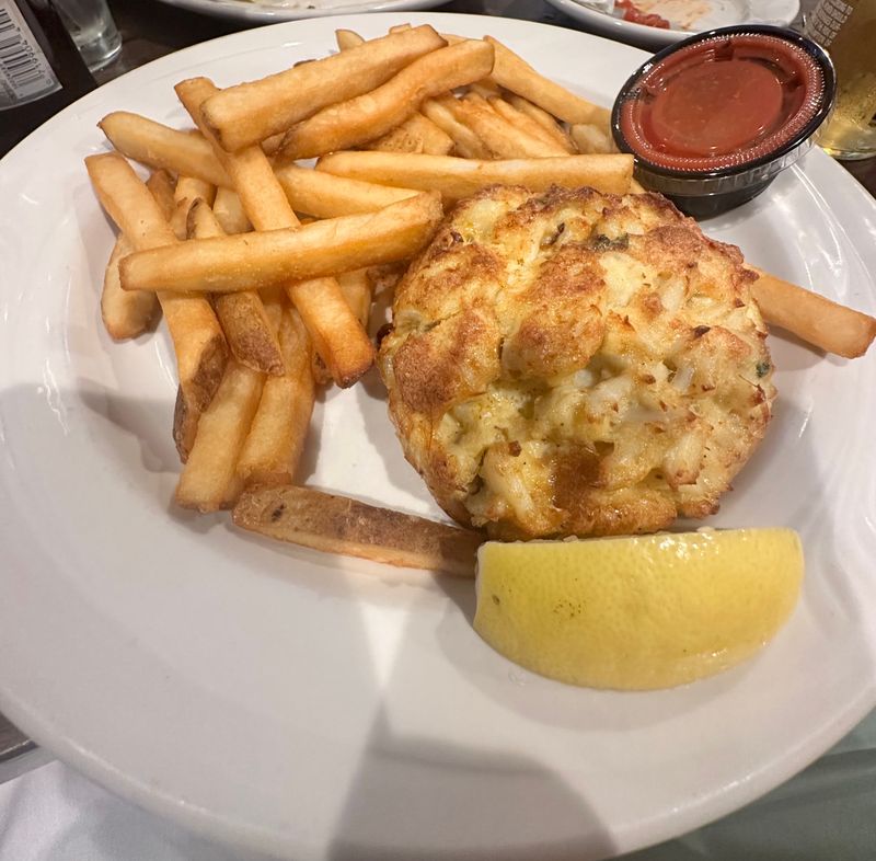 10 Maryland Crab Cake Spots Where The Lump Meat Stays The Star 8 Pappas Restaurant and Sports Bar - Parkville, Maryland