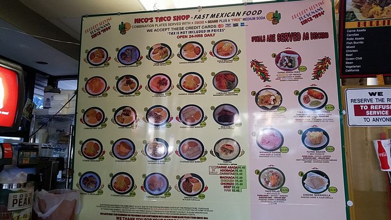 Nico's Taco Shop - Tucson, Arizona