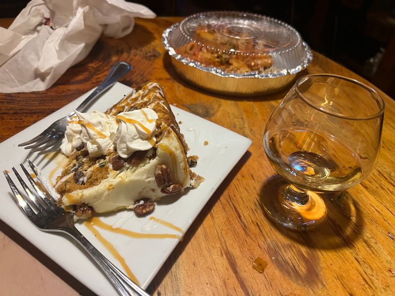 Desserts: Carrot Cake and Cannoli