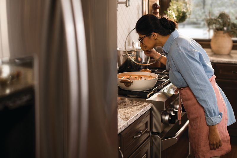 Kitchen standing meal