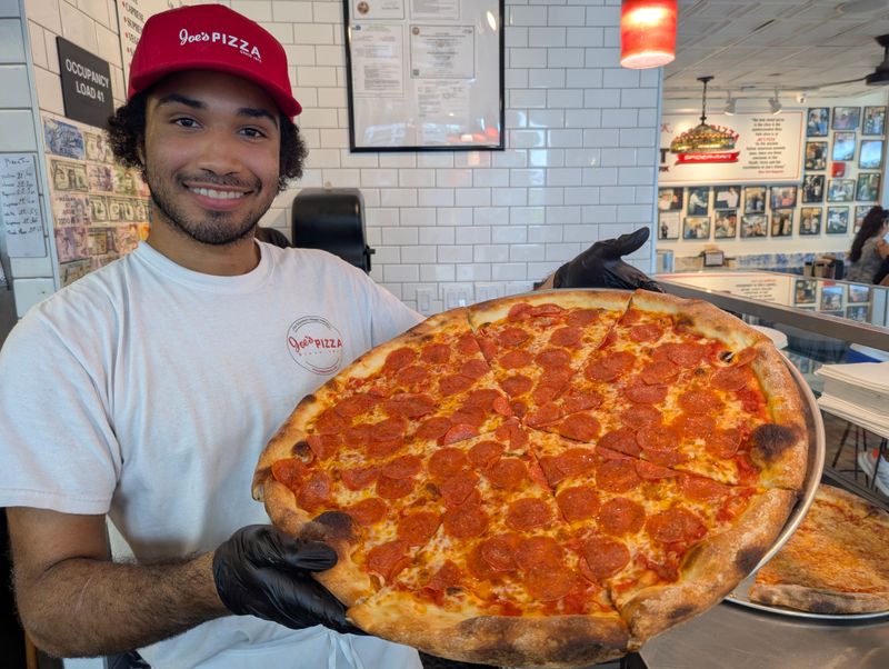 11 Florida Late-Night Eats Spots Locals Hit When Everything Else Is Closed 7 Joe’s Pizza NYC - Miami Beach, Florida