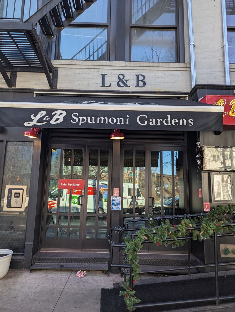 24 Pizza Places Across America Where Thin Crust vs Thick Crust Is the Main Conversation 11 L&B Spumoni Gardens - Brooklyn, New York