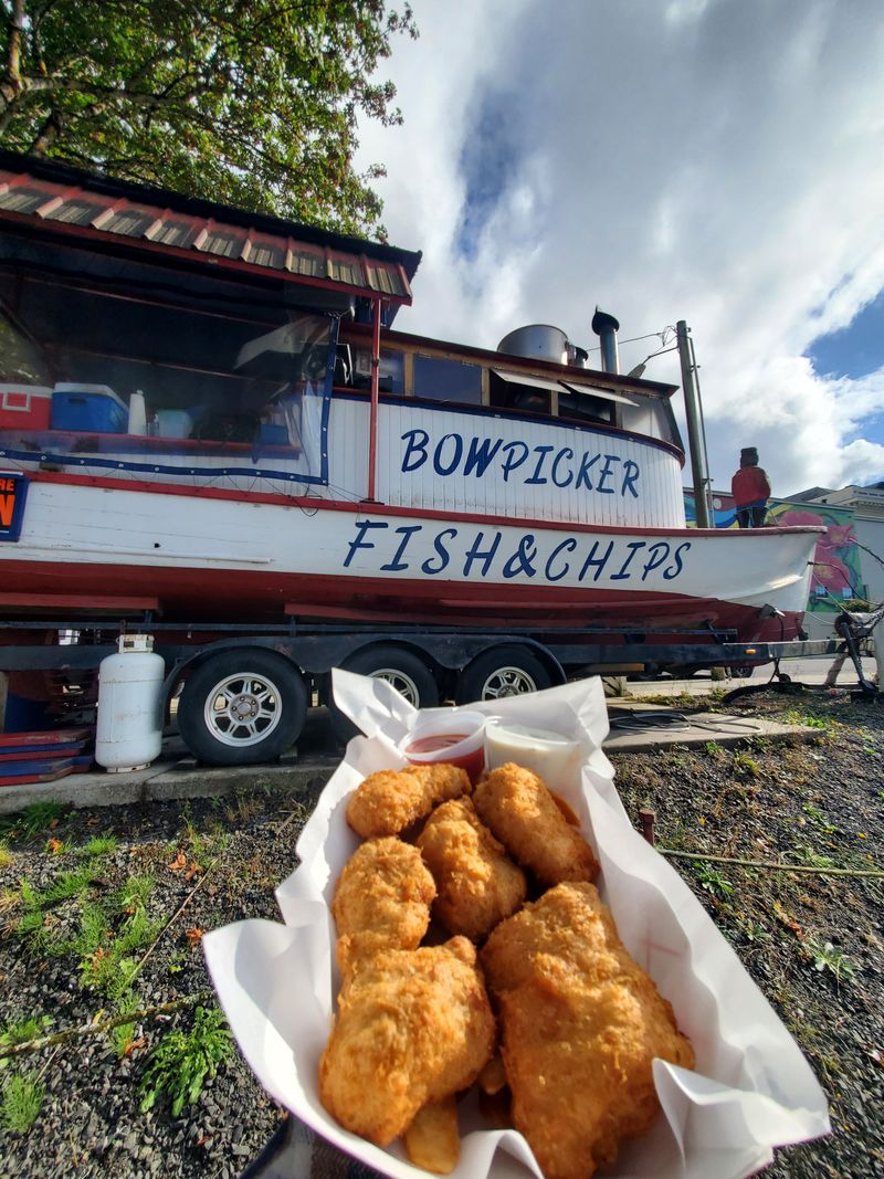 Bowpicker Fish and Chips - Astoria, Oregon