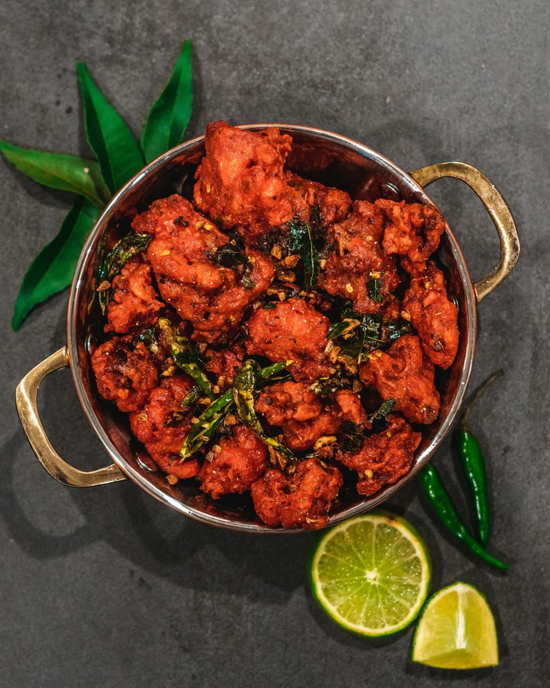 Indian fried chicken (spiced masala style)