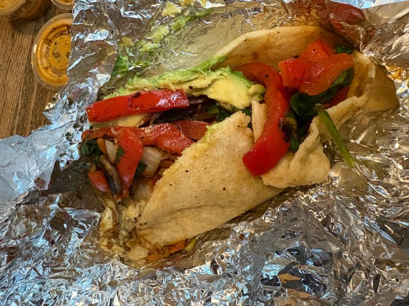 This Texas Taco Trailer Has A Single Order That Keeps People Coming Back Weekly 13 El Diferente Vegetarian Star