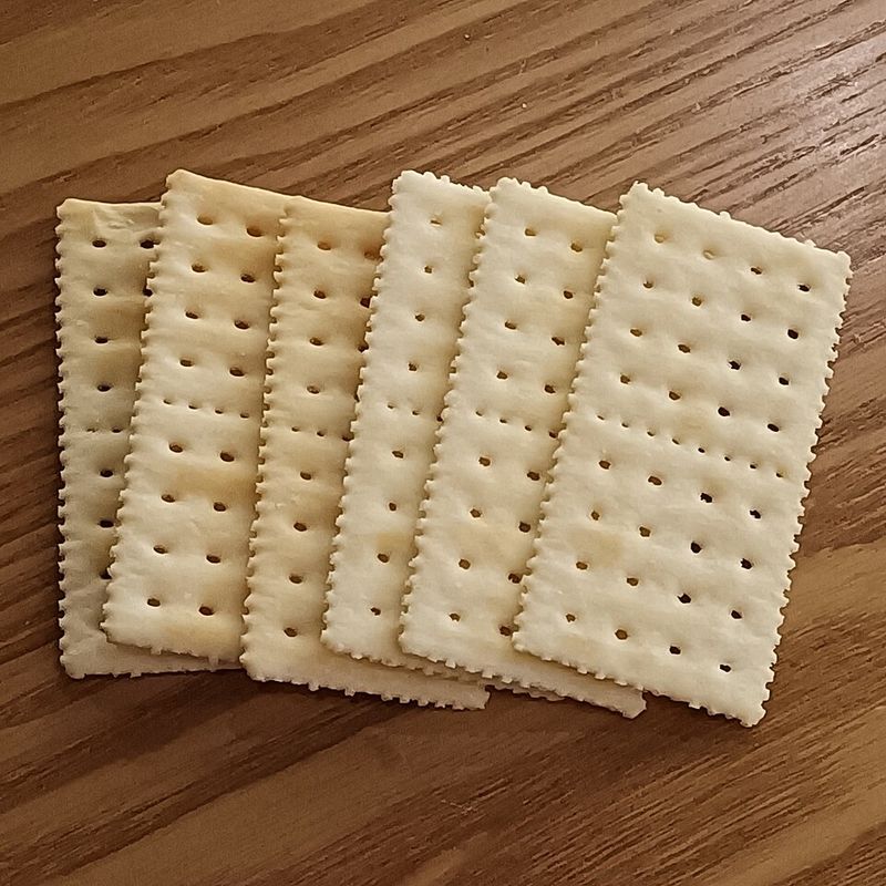 Sea salt crackers
