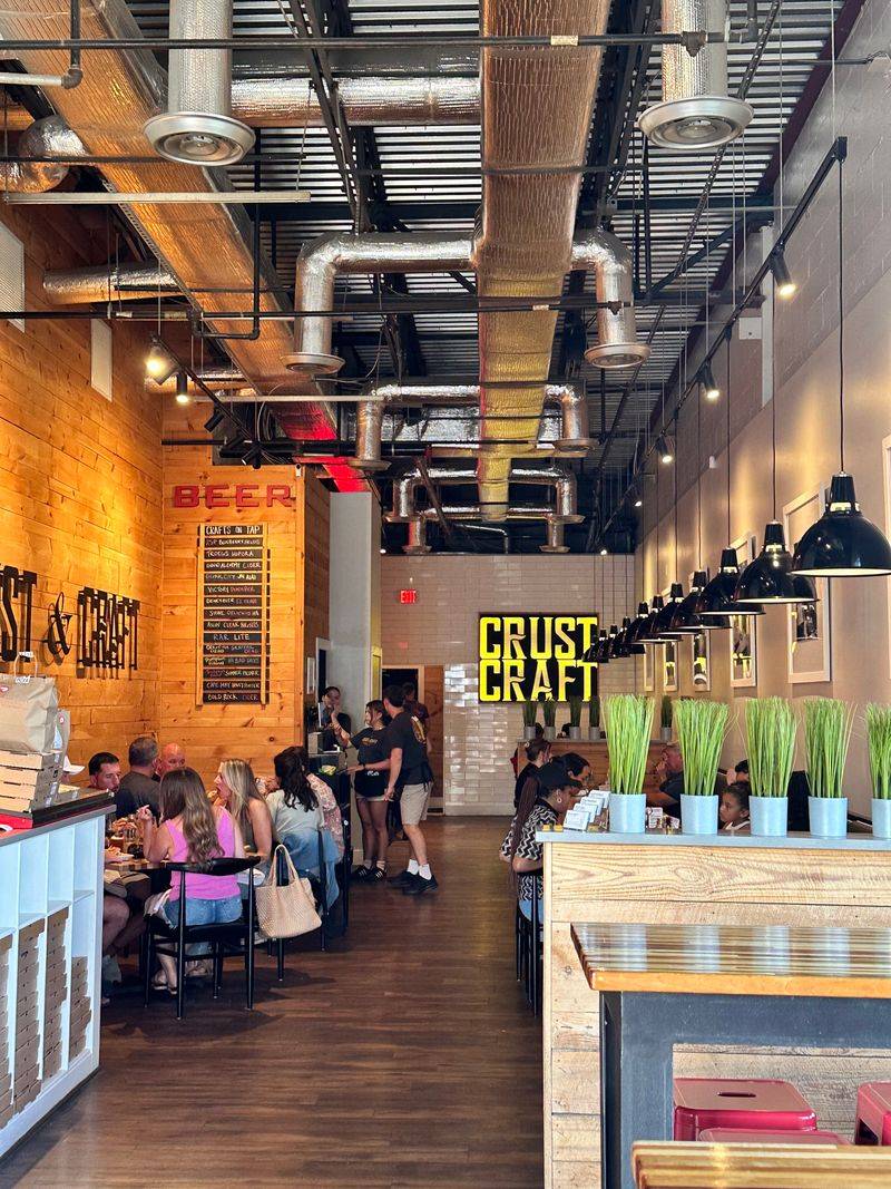 9 Delaware Beachside Seafood Spots Where Crab Fries Disappear First 10 Crust & Craft - Rehoboth Beach, Delaware