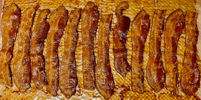 Crunchy bacon