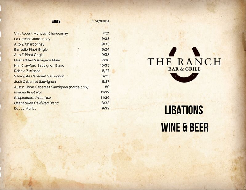 The Ranch Bar & Grill - Tucson, Arizona