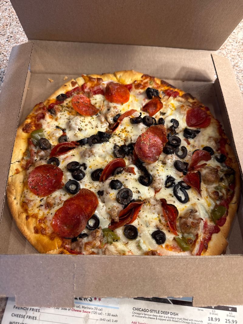 24 Pizza Places Across America Where Thin Crust vs Thick Crust Is the Main Conversation 22 Rosati's Pizza Chicago - Chicago, Illinois