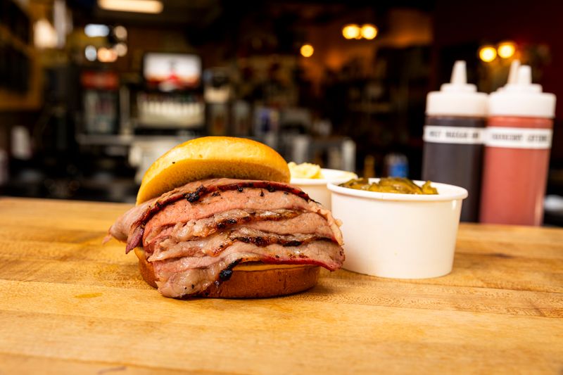 This Missouri BBQ Joint Smokes So Slowly, The Best Plates Disappear First 9 Brisket Sandwich, Simple And Honest