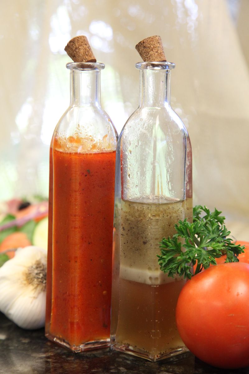 Bottled dressing