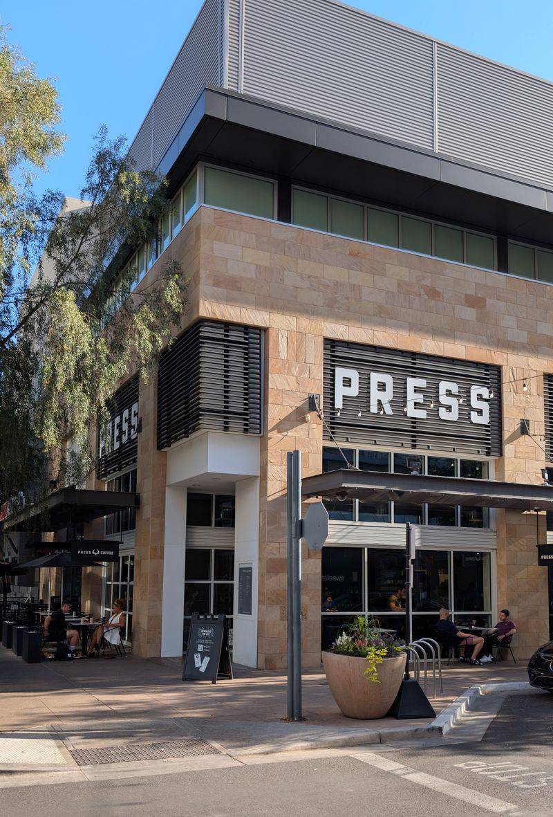 12 Charming Coffee Shops in Arizona That Make Mornings Feel Special 4 Press Coffee - Scottsdale Quarter - Scottsdale, Arizona