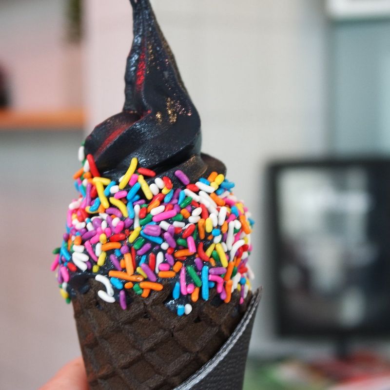 18 Foods That Were Hyped to Death and Then Quietly Died 4 Charcoal ice cream