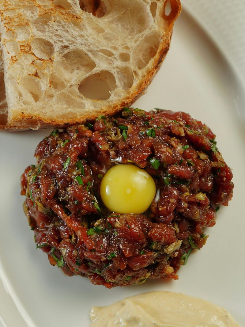 22 Restaurant Menu Items That Feel Like a Dare to Order 5 Steak tartare