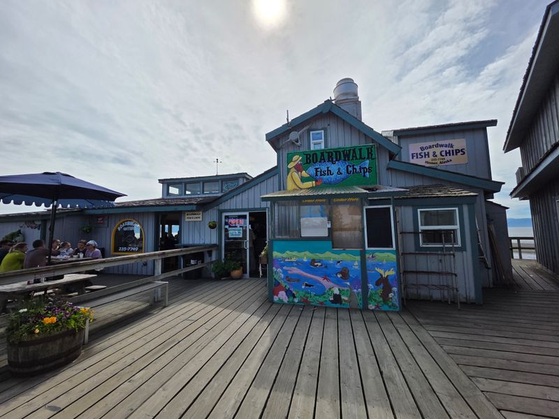Boardwalk Fish & Chips - Homer, Alaska