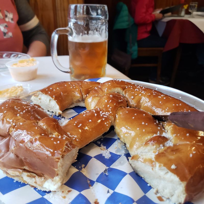 Bavarian Pretzel with Mustard